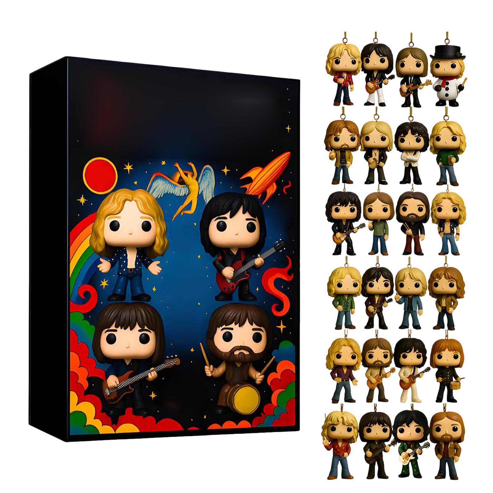 

Календар зворотного відліку включає 24 подарунки, календар зворотного відліку та подарунок-сюрприз One Size