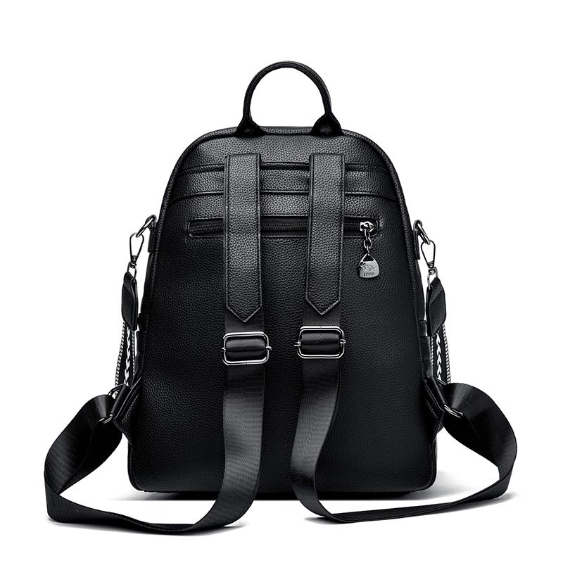 Chic PU Backpack for Women – Vintage-Style Design with Multiple Pockets and Adjustable Straps, Perfect for Daily Use and Travel