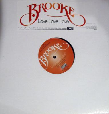 12inch Record BROOKE SUPPLE - Love Love Love DT007T Double Top Reco 2006 UK Rap & Hip-Hop/R&B Used