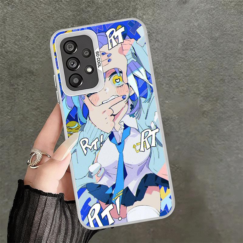 Anime Kwaii Girl Ins Style Soft Phone Case for Samsung A17 A16 A15 A14 A13 A57 A56 A55 A54 A53 A37 A36 A35 A34 A33 A26 A25 A24 A