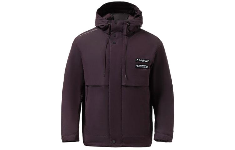 Li Ning Down Jacket Men s Tan Black AYMR379-1 XXL