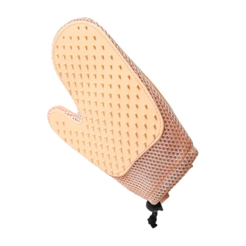 Massage Pet Grooming Gloves Double-sided Cleaner Tool Fashion Dogs Hair Remover Brush