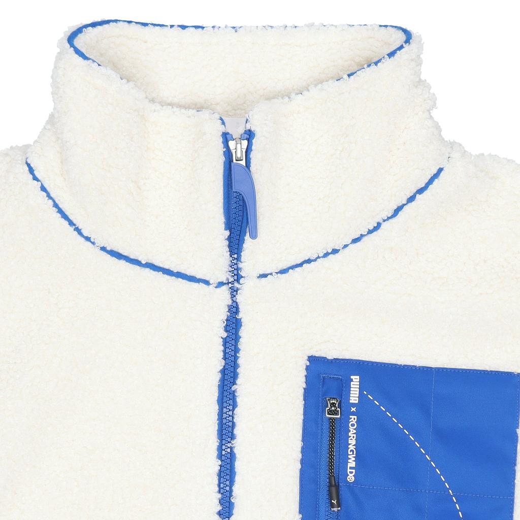 PUMA X ROARINGWILD Jackets Men's White Stand Collar Moderate Other 532597-73