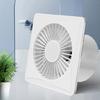 Low Noise Ventilation Fan Window Ceiling Wall Mounted Vent Fan 4inch Exhaust Fan for Toilet, Office, Kitchen Enduring