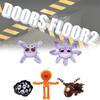 Adorable Doors Floor2 Moth Plush Toy For Gaming Enthusiasts Soft And Colorful