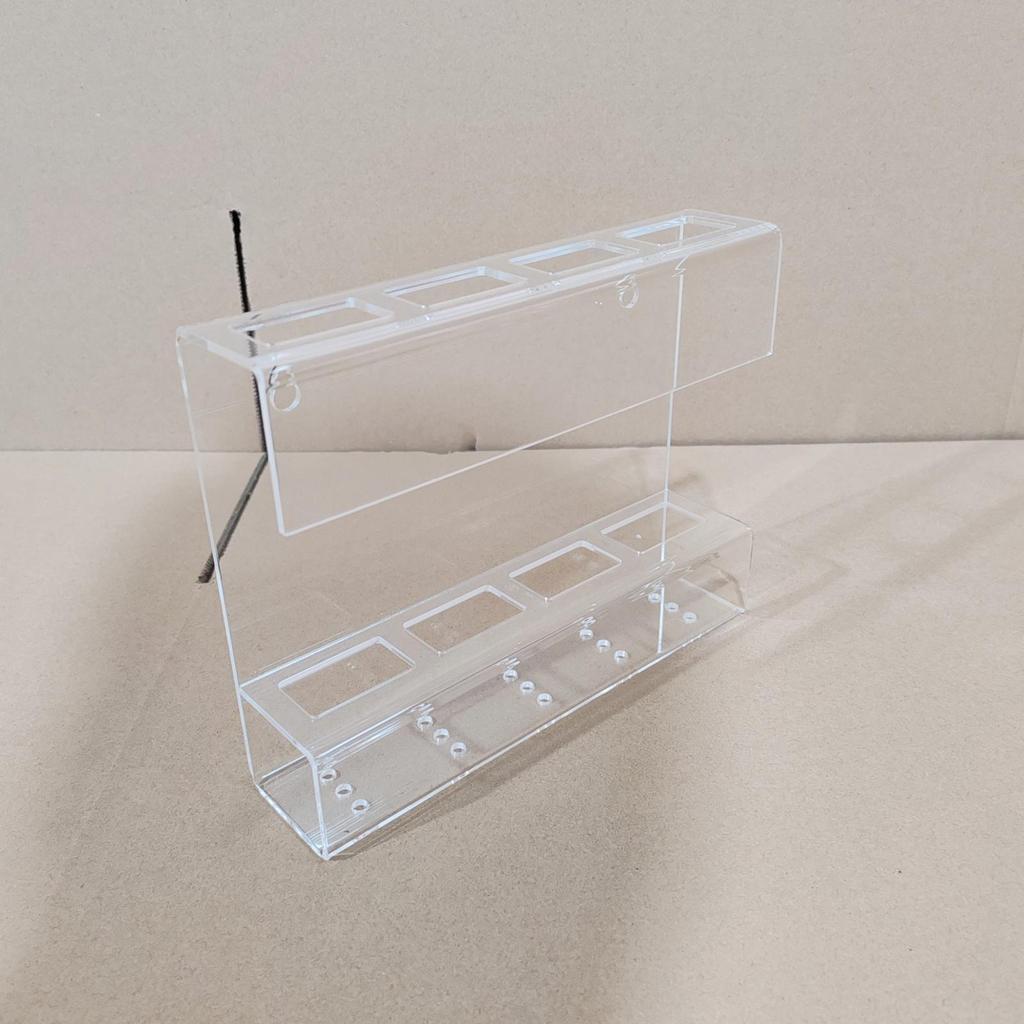 Straw Holder Kitchen Accessories Cabinet Door Mounted Easy to Install Drinking