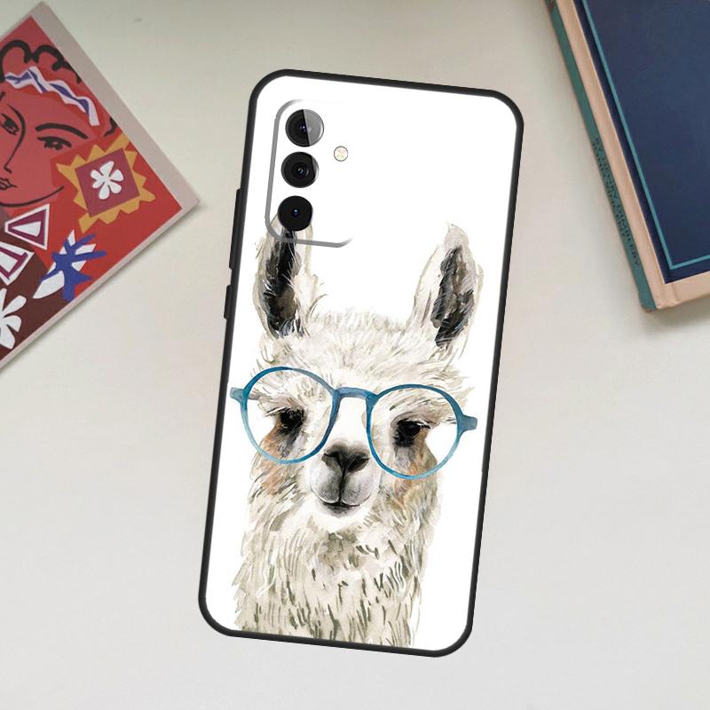 Lama Llama Alpaca Case For Samsung Galaxy A13 A53 A33 A23 A06 A56 A16 A36 A55 A35 A17 A54 A34 A14 A52 A32 A15