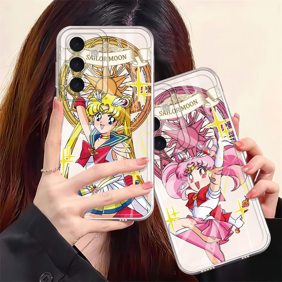 Sailor Chibi Moon Case for Samsung Galaxy A57 A34 A35 A56 A55 A25 A51 A14 A16 A26 A24 A52 A36 A37 A54 A15 A52 A17 Phone Cover