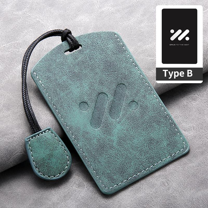 

Sheepskin NFC Car Smart Remote Key Case Full Cover For IM LS7 L7pro LS6 Protector Shell Keychain Keyless Bag Buckle Accessories