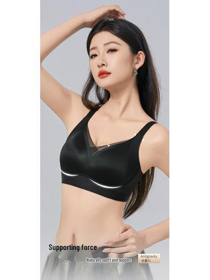 Women's Seamless Anti-Gravity Lifting Bra—Soft, Supportive, No Underwire, Fixed Cup, Anti-Sagging.