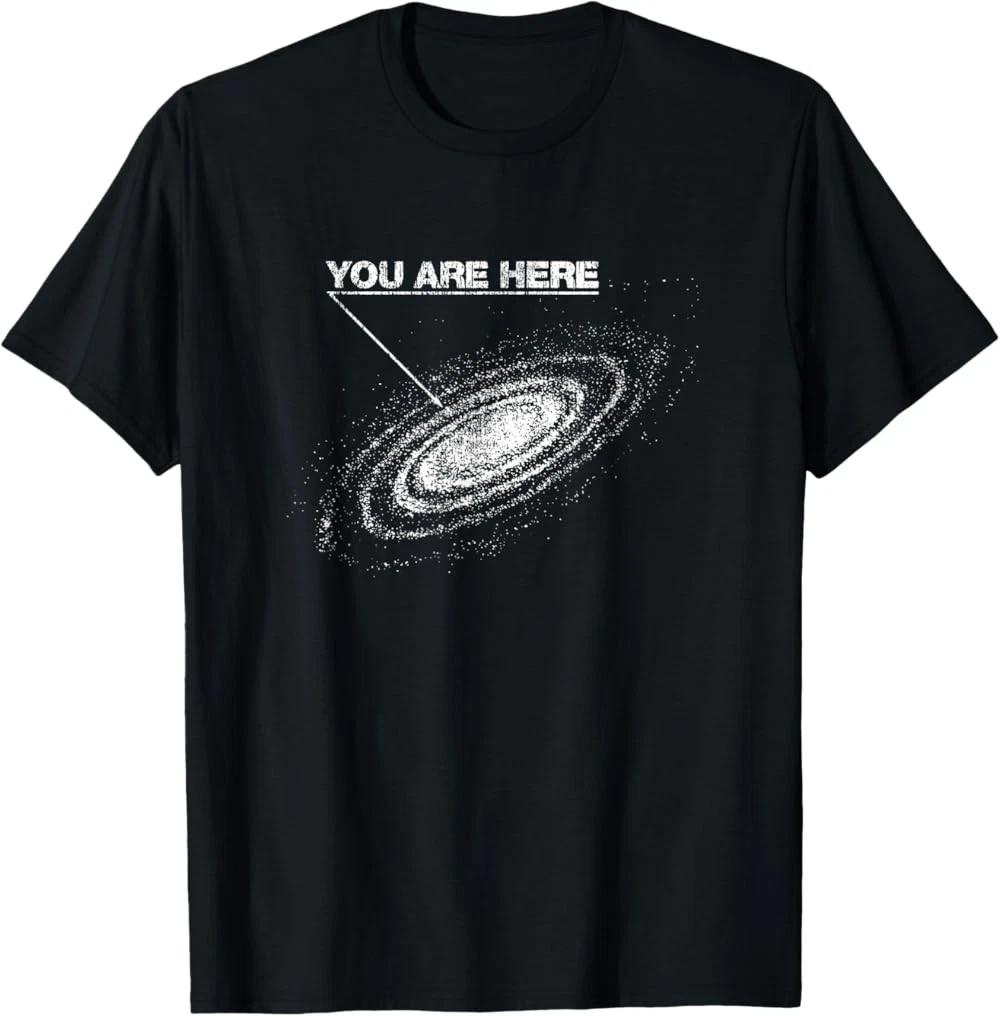 RARE! You are Here - Vintage Galaxy T-Shirt XL