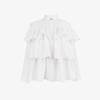 LBYL White Frill Blouse