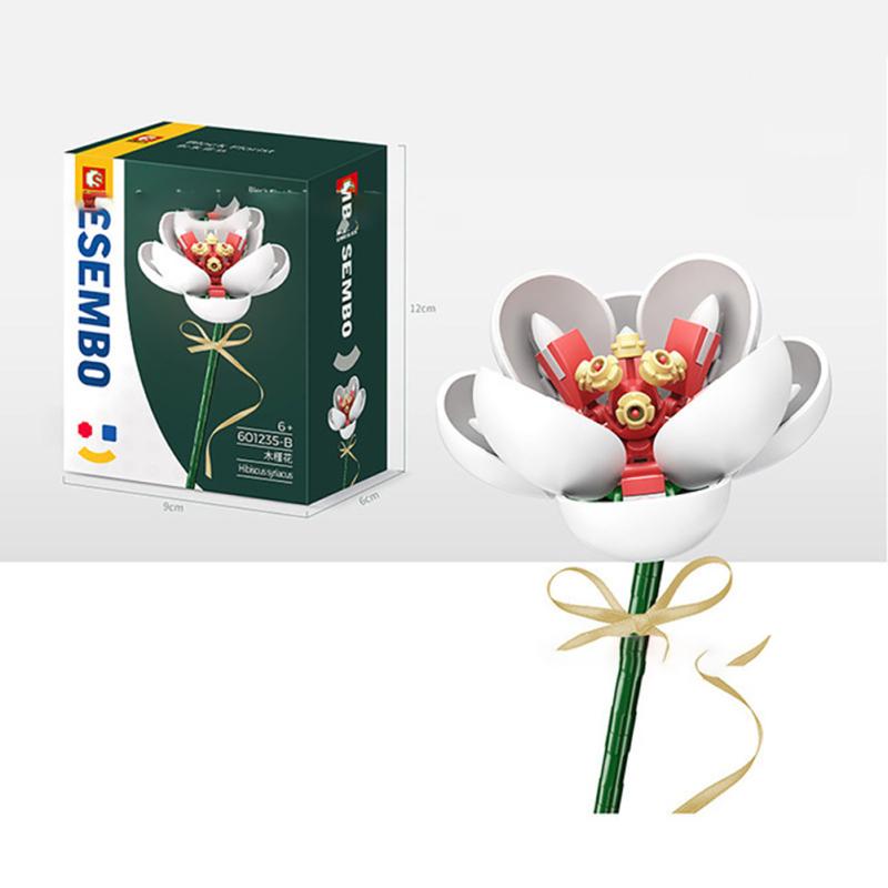 Blocuri de construcție Buchet de flori eterne compatibile cu blocuri de construcție asamblate Lego Jucării Pentru