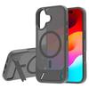 LeReach Le‑Chic Series Magnetic Phone Case Built‑In Hidden Integrated Kickstand Protective Shell For iPhone Anti‑Drop Cover