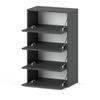 HIT Shoe Cabinet Matte Gray 100 CM