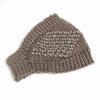 Meier Women's fall/winter knit beanie, headband hat, turban hat, open top hat - handmade with rhinestone embellishments