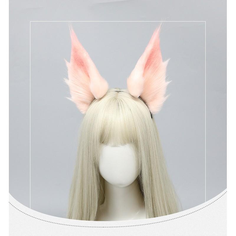 Anime Cosplay Headband With Fox Ears Fluffy Hair Accessory Costume Party Stage Performance Unisex