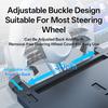 Car Steering Wheel Tray Table Folding Laptop Desk Adjustable Food Desk Water Cup Computer Bracket Phone Mount Auto Accessories