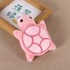 Mini Turtle Shaped Dog Squeaky Plush Toy Cute Soft Non-Toxic Teething Chew Toy Ideal for Puppy Daily Play Use