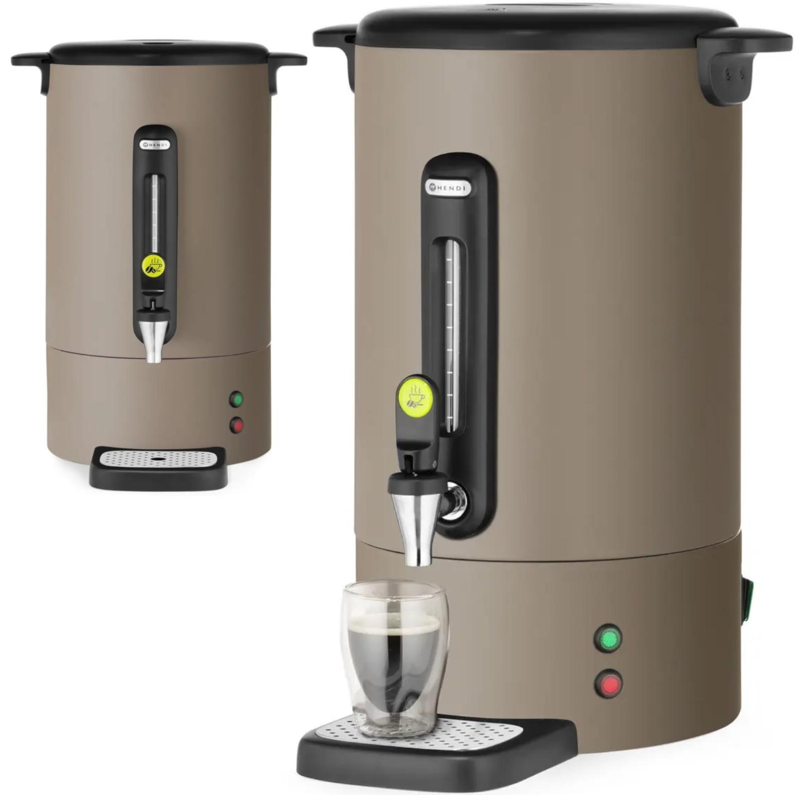 Super Merchant Koffiezetapparaat Met Kraan En Lekbak 14 L 1750 W Taupe