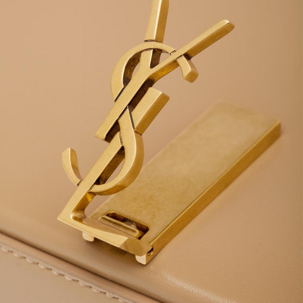 Saint Laurent Mini Voltaire In Box Dark Toffee Women Shoulder_bags Brown 779642-0SX0W-2646