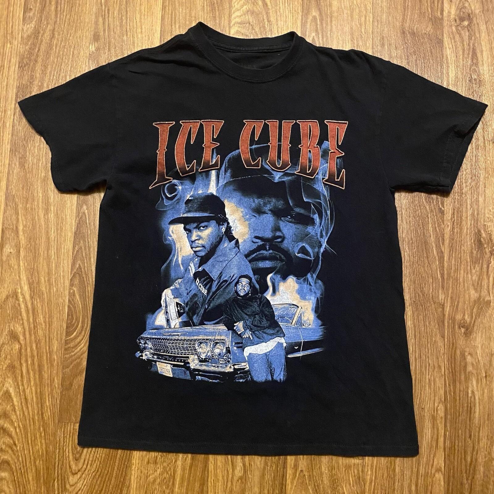 Ice Cube Shirt Adult Medium Short Sleeve Rap Hiphop Graphic XL