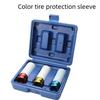 Ensemble d'outils de protection de jante de roue coloré en 3 pièces