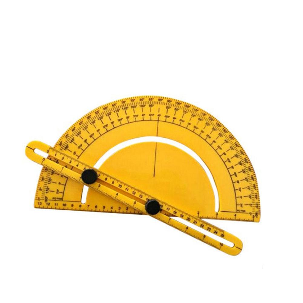 180 Degree Carpentry Precise Angle Ruler Angle Finder Woodworking Measuring Tool Template Tool