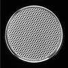 4pcs 1inch Audio Speaker Grille Protective Decorative Audio Speaker White Mesh Grille