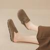 Spring Soft Leather Bag Head Tow Birkenstocks New Home Large Size Outer Thick-soled Slippers
