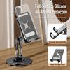 360‑Degree Rotatable Tablet Stand Desktop Metal Supporting Bracket Online‑class Studying Lazy‑mode Video‑browsing Height‑lifting