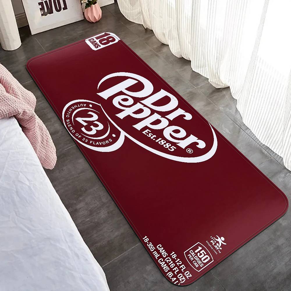 D-Dr Pepper Entrance Door Mat Nordic Style Bedroom Living Room Doormat Home Balcony Anti-Slip Modern Home Decor