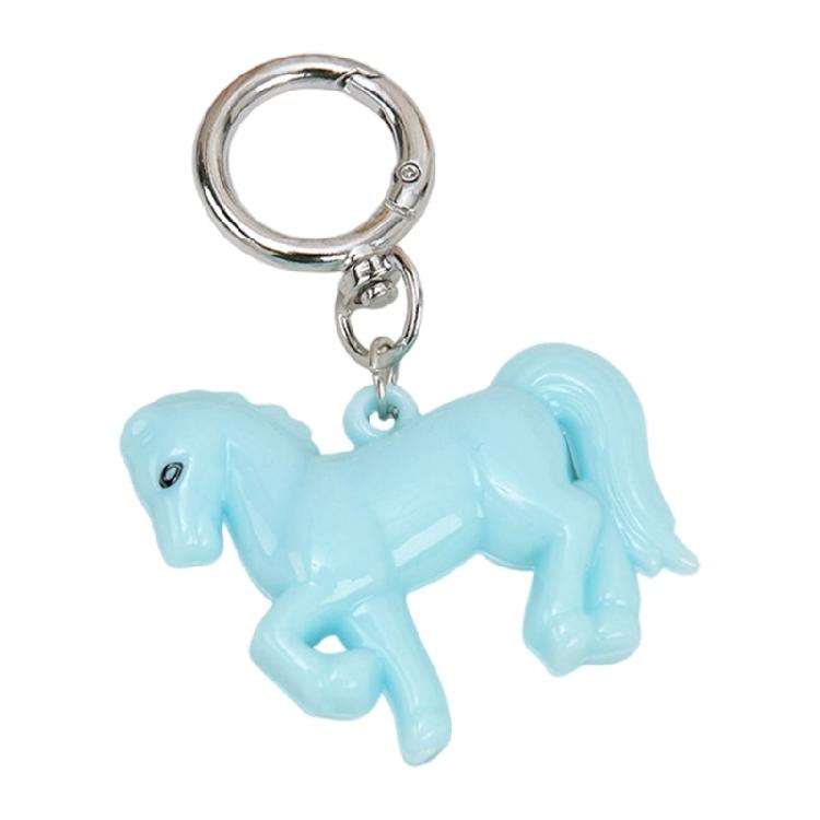 Stylish Bag Accessory Horse Keychain In 3D Design Using Premium Acrylic for Gift Giving Personal Style Lightweight Charm