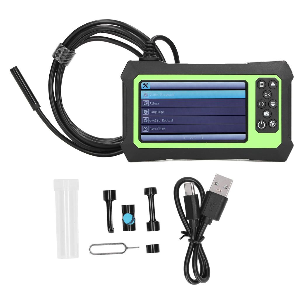 Digital Inspection Endoscope 1920 X 1080P Professional ABS Inspection Camera with Display Screen for Pipeline