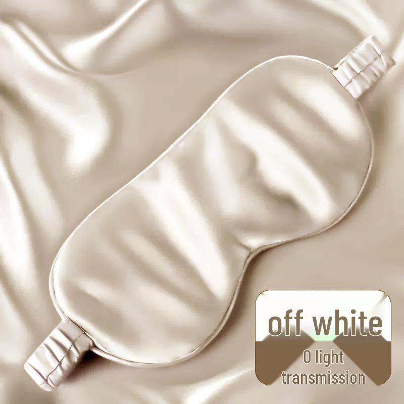 

Двусторонняя маска для глаз из шелка тутового дерева с эффектом затемнения - Без давления, Непрозрачная маска для сна