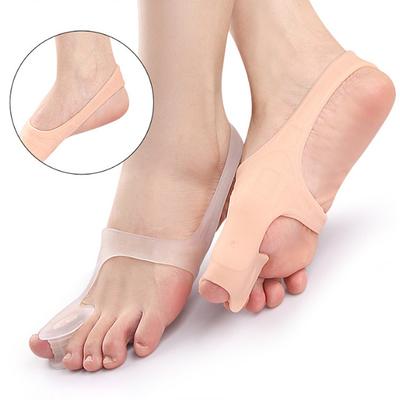 1Pc Big Toe Bunion Corrector Adjustable Orthopedic Socks Toes Separator Pain Relief  Feet Protector