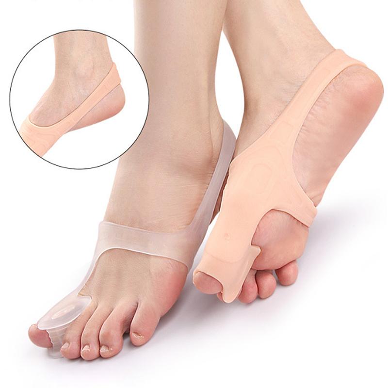 

1 шт. Коректор вальгусної деформації великого пальця ноги, регульовані ортопедичні шкарпетки, роздільник пальців, знеболюючий, захисник стопи