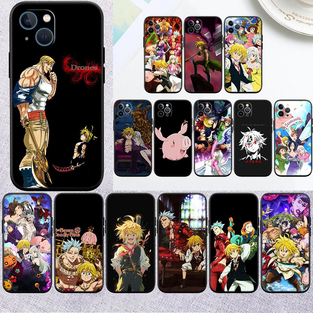 S-Seven D-Deadly Sin Phone Case for OPPO A40 A60 A80 A15 A16 A17 A54 A54S A53 A53S A56 A57 A98