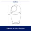Dulton Trash Can Silver Large Aluminum Dust Bin Satin Finish Matte With Lid Inner Bucket Trash Can Freestanding Living Room Study Room Room Indoor