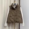 Women's Down Jacket Vest, Small Down Vest, Foreign Style Autumn and Winter New Loose Vest