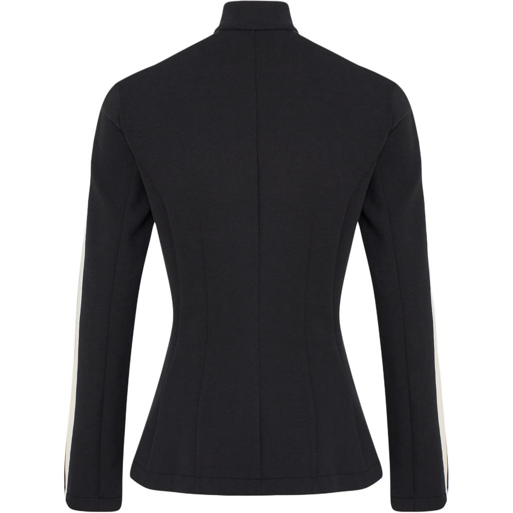 adidas FW25 Samuel Gui Yang Mitgestaltete Spacer Jacke im lässigen Streifen-Sportstil im neuen chinesischen Stil für Damen HY2130