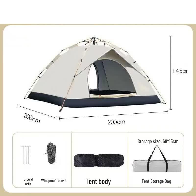 OEING Outdoor Camping Tent with Sun & Insect Protection