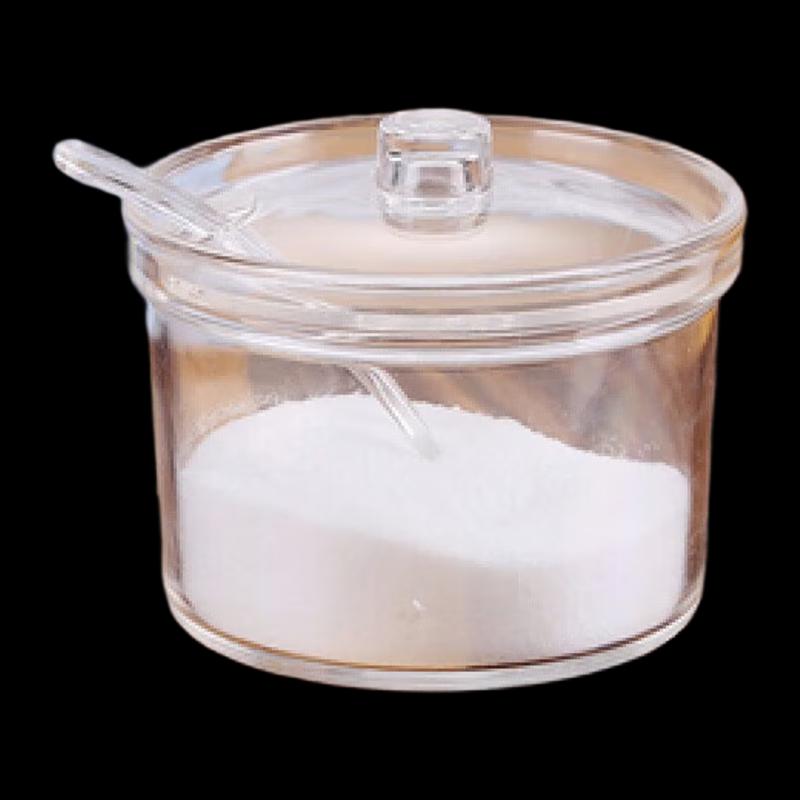 Small Plastic Spice Jar with Lid
