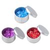 25Pcs Acrylic Polyhedral Dices 4-Sided Number Game Dices Clear Board Game Dices for Role Playing Table Game