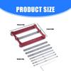 Q1FD Stainless Steel Center Gauge Woodworking Marking Tool with Various Specifications for Accurate Hole Location