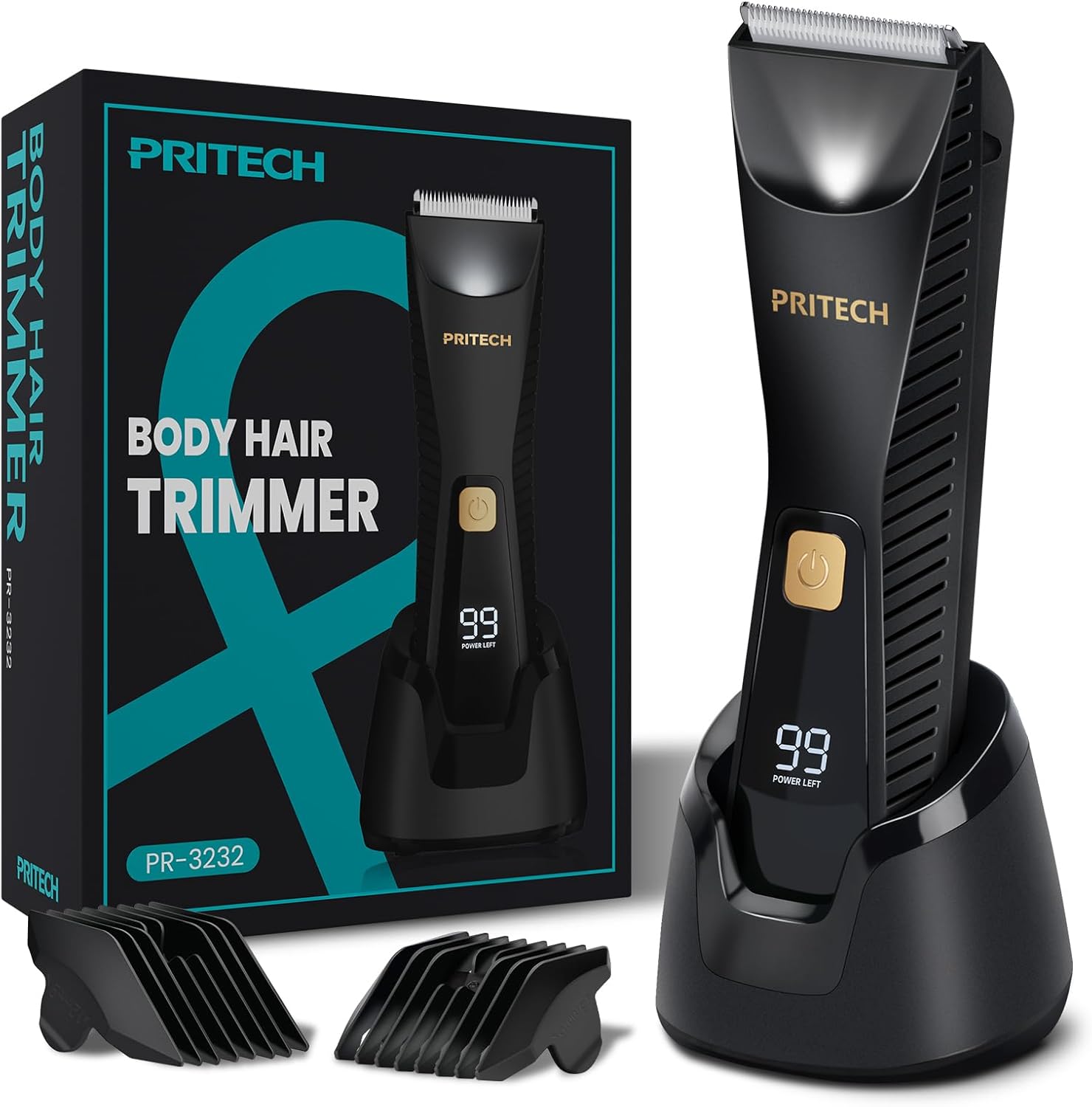 

Body Hair Trimmer for Men - Waterproof Pubic Hair Ball Trimmer, Ceramic Blade Electric Razor Body Shavers United States