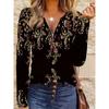 Women's Casual Zipper Long Sleeve T-Shirt