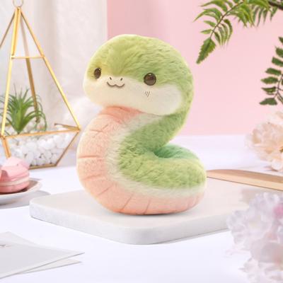 Yousheng Schlangen-Plüschtier, Stofftierpuppe, süße kleine Schlangen-Stoffpuppe, 25 cm, weiches, kuscheliges Tierkreis-Schlangenthema, Geschenk für Kinder und Erwachsene, Geburtstag