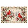 Snowman Elk Xmas Table Mat Coaster Square Dining Mat Christmas Table Placemat  Winter Season