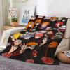 Kakashi Anime Ninja Print Blanket Sofa Blanket Soft And Comfortable Outdoor Plush Blanket Christmas Gifts Machine Washable